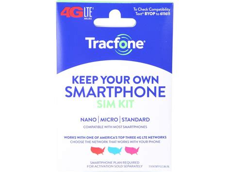 Tracfone Keep Your Own Phone 3 In 1 Prepaid Sim Kit