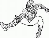 Coloring Pages Spectacular Spider Man Popular sketch template