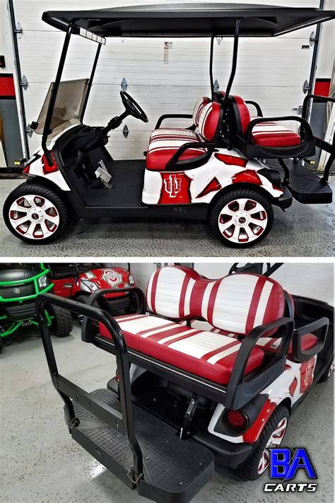 Our Custom Iu Yamaha Golf Cart With Extended Roof And