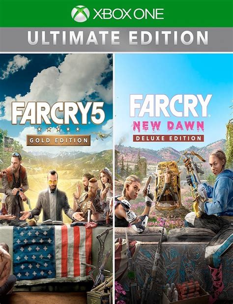 Far Cry 5 Gold New Dawn Deluxe Xbox 25 Díg Envio Já