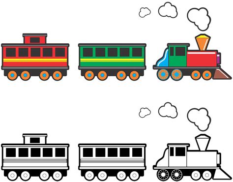 cartoon train clipart    clipartmag