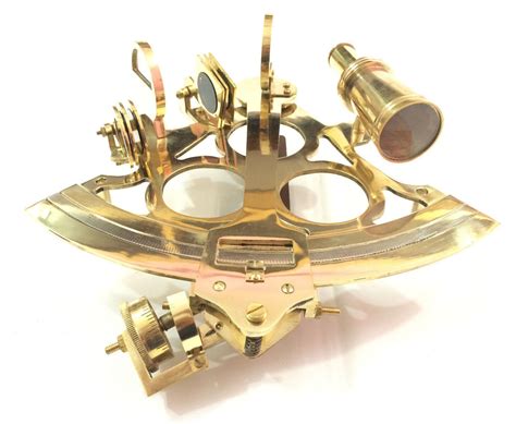 nautical solid brass sextant vintage marine working navy sextant w