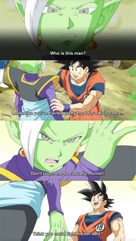 Goku And Zamasu Think