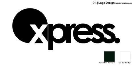 xpress logo design  behance