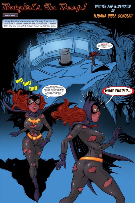 Batgirl S In Deep Comic Pg 1 By Tijuanabiblescholar
