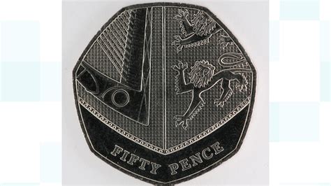 commemorative p brexit coin  launched   day britain leaves eu itv news