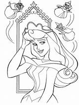 Aurora Coloring Pages Disney Princess Sleeping Beauty Printable Recommended Mycoloring Girls sketch template