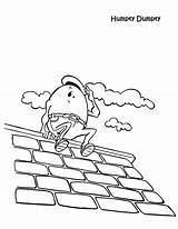 Humpty Dumpty Coloring Pages Confused Look Wall Sat sketch template
