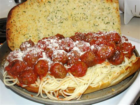 Sous Chef Sunday Homemade Spaghetti And Meatballs Garlic