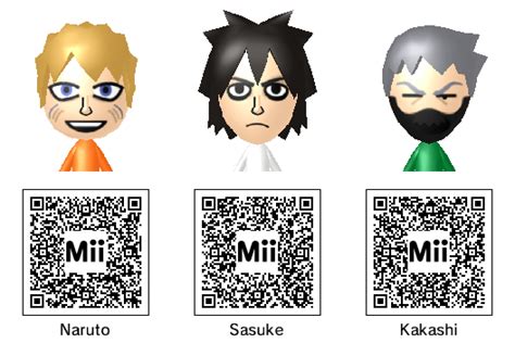 naruto mii collection by thest1ng on deviantart
