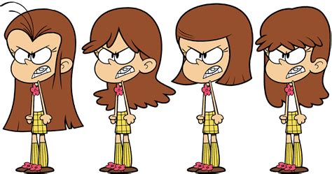 Image Luan Loud Alternate Hairstyle Png The Loud House