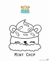 Num Noms Coloring Pages Chip Minty Printable Series Print Bettercoloring Kids Cute sketch template