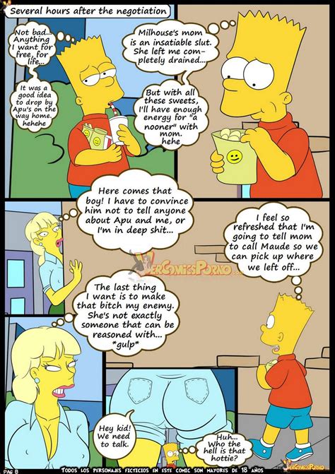 the simpsons 7 old habits at x ics