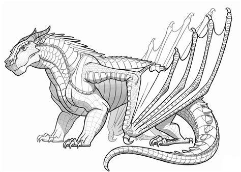 dragon coloring pictures  kids