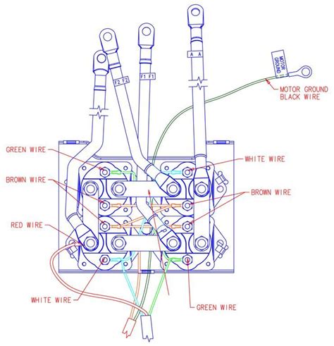 diagram warn winch  solenoid wiring diagram wiringdiagramonline