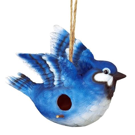 spoontiques  blue jay birdhouse walmartcom