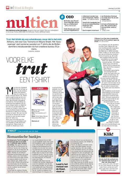 interview ad rotterdams dagblad