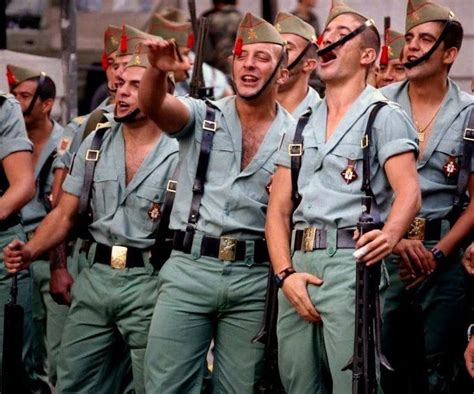 in spanish foreign legion men photo pinterest