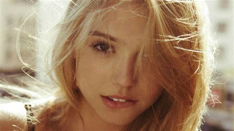 wallpaper face women model blonde long hair lips