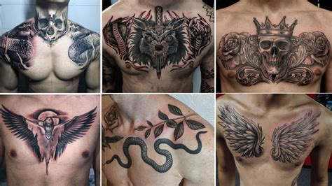 Best Chest Tattoos For Men 2021 Cool Chest Tattoos For Men 2021 New