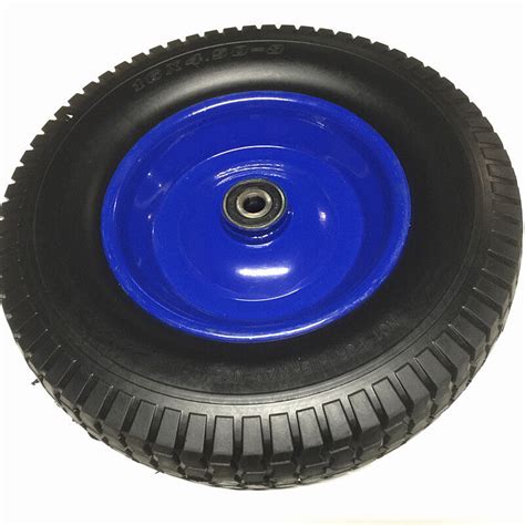 16x4 50 8 Solid Tyre Wheel Wheelbarrow Flat Free 16 Mm Centre Proof
