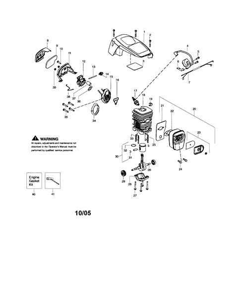 poulan pro cc chainsaw fuel  diagram