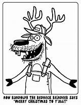 Redneck Reindeer Randolph Jay Posted Am sketch template