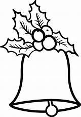 Bells Christmas Coloring Pages Sheets Drawing Colouring Kids Choose Board Crafts Adult sketch template