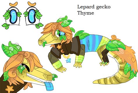 Leopard Gecko Design Thyme By Lizzardblackrose On Deviantart
