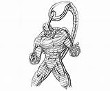 Scorpion Sketch Man Spider Amazing Coloring Pages sketch template