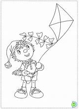 Dinokids Coloring Noddy Close sketch template