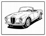 Coloring Pages Cars Car Old Classic Color Colouring Choose Board sketch template