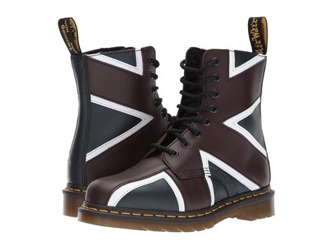 dr martens union jack pascal  eye boot lyst
