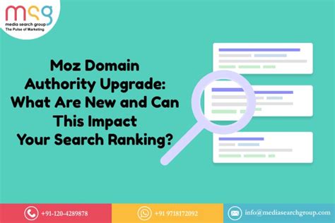moz domain authority upgrade      impact