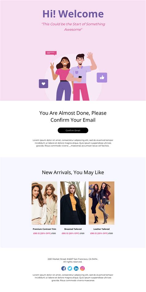 email   subscriber email template unlayer