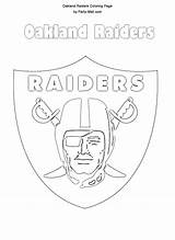 Raiders Coloring Logo Oakland Pages Drawing Nfl Cricut Painting Templates Svg Color Logos Football Printable Getcolorings Silhouette Now Do Getdrawings sketch template