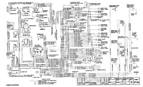 classic chevrolet large wiring diagram