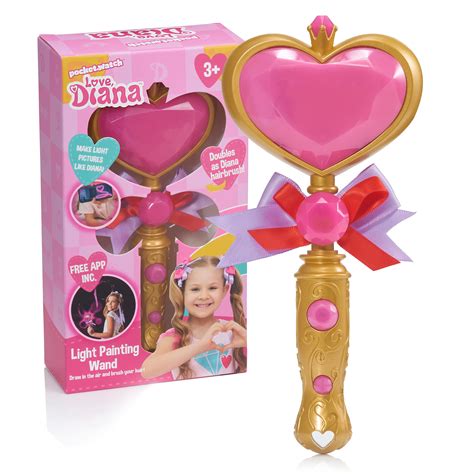 Buy Love Diana Wow Stuff Hairbrush Light Painting Wand With Sounds