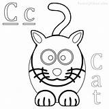 Cat Pages Coloring Easy Printable Getcolorings Getdrawings sketch template