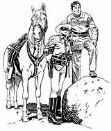 Ranger Lone Western Tonto Cowboy Comic Coloring Pages Silver Book Week Part Choose Board sketch template