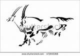 Oryx Coloring Designlooter Variable Antelopes Drawn Lines Run Grey Width Two 317px 21kb sketch template