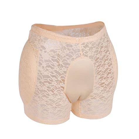 buy baronhong crossdresser camel toe lace underwear hiding gaff panty