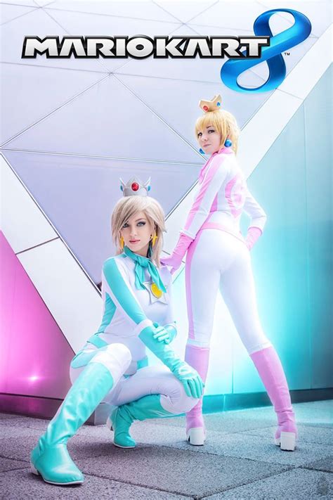 Princess Rosalina And Peach In Zero Suits By April Gloria