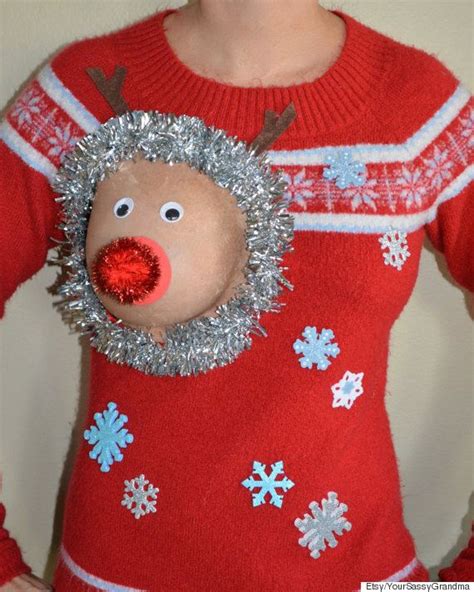 sexy christmas jumpers loved by extroverts and