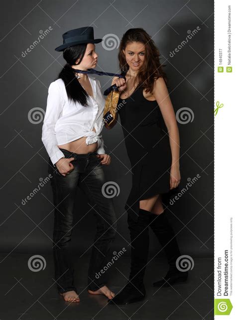 Two Young Lesbian Girl Friend Stock Image Image Of Lady Caress 14840377
