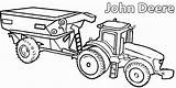 Coloring Farm Machinery Pages Truck Deere John Fun Print sketch template