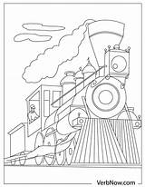 Trains sketch template