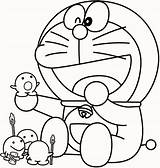 Doraemon Coloring Pages Cartoon Kids Draw Anime Book Toddlers Cheerful Drawing Makes Color Sheets Coloringpagesfortoddlers Choose Board sketch template