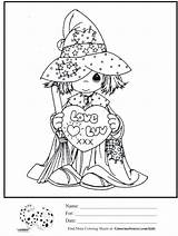 Coloring Precious Moments Halloween Umpire Pages Getcolorings Getdrawings sketch template