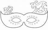 Mask Gras Mardi Printable Drawing Masquerade Templates Activity Masks Template Carnival Kids Face Paper Diy Party Sketch Carnaval Own Pencil sketch template